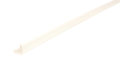 Hjørnelist plast hvit – 31 x 31 x 3000 mm